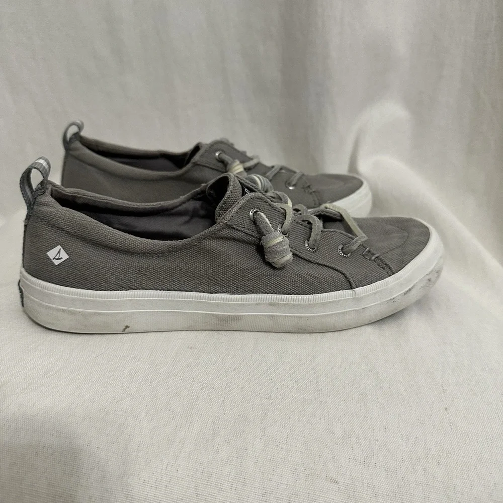 Sperry Womens‎ Crest Vibe Sneaker Grey STS99042 US Size 8 EU 39